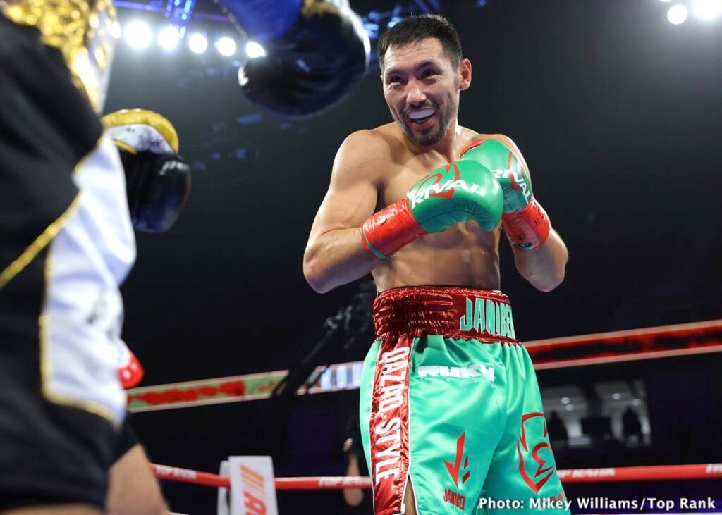 Janibek Corners Hamzah Sheeraz Before WBO Deadline