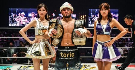 Super RIZIN 5 results: Razhabali Shaidulloev tops A.J. McKee to win RIZIN, PFL titles; Mikuru Asakura knocks out Shinya Aoki