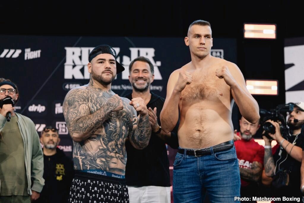 Andy Ruiz Jr vs Damian Knyba Live Results and Fight Updates