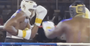 Video: NBA star Jaylen Brown competes in last-minute boxing match in Nigeria