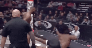 Video: Amateur fighter knocked out face-first into cage wall at FAC 36 in under 10 seconds