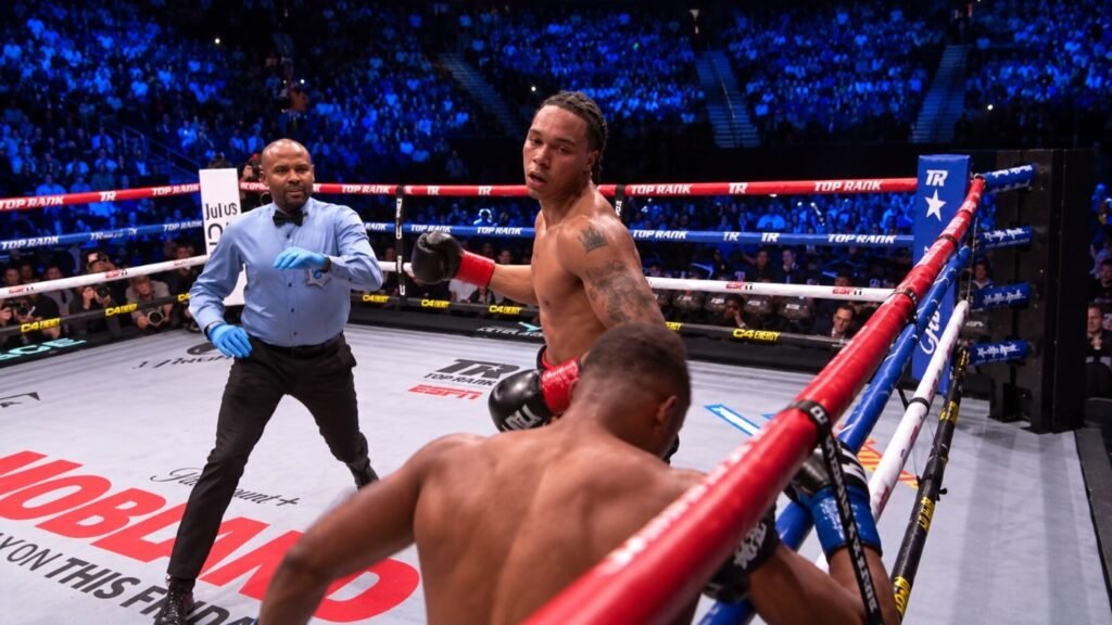 Da’Mazion Vanhouter Leaves Raphael Akpejiori Unconscious