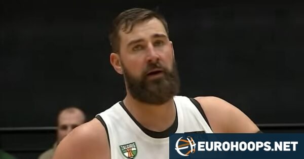 Jonas Valanciunas İlk Resmi Maçında Çift Hane Gördü; Zalgiris, Litvanya’da Kazanarak Başladı
