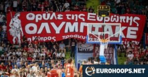 Σπανούλης: Αποθεώθηκε από τους φίλους του Ολυμπιακού στην Κύπρο (video)