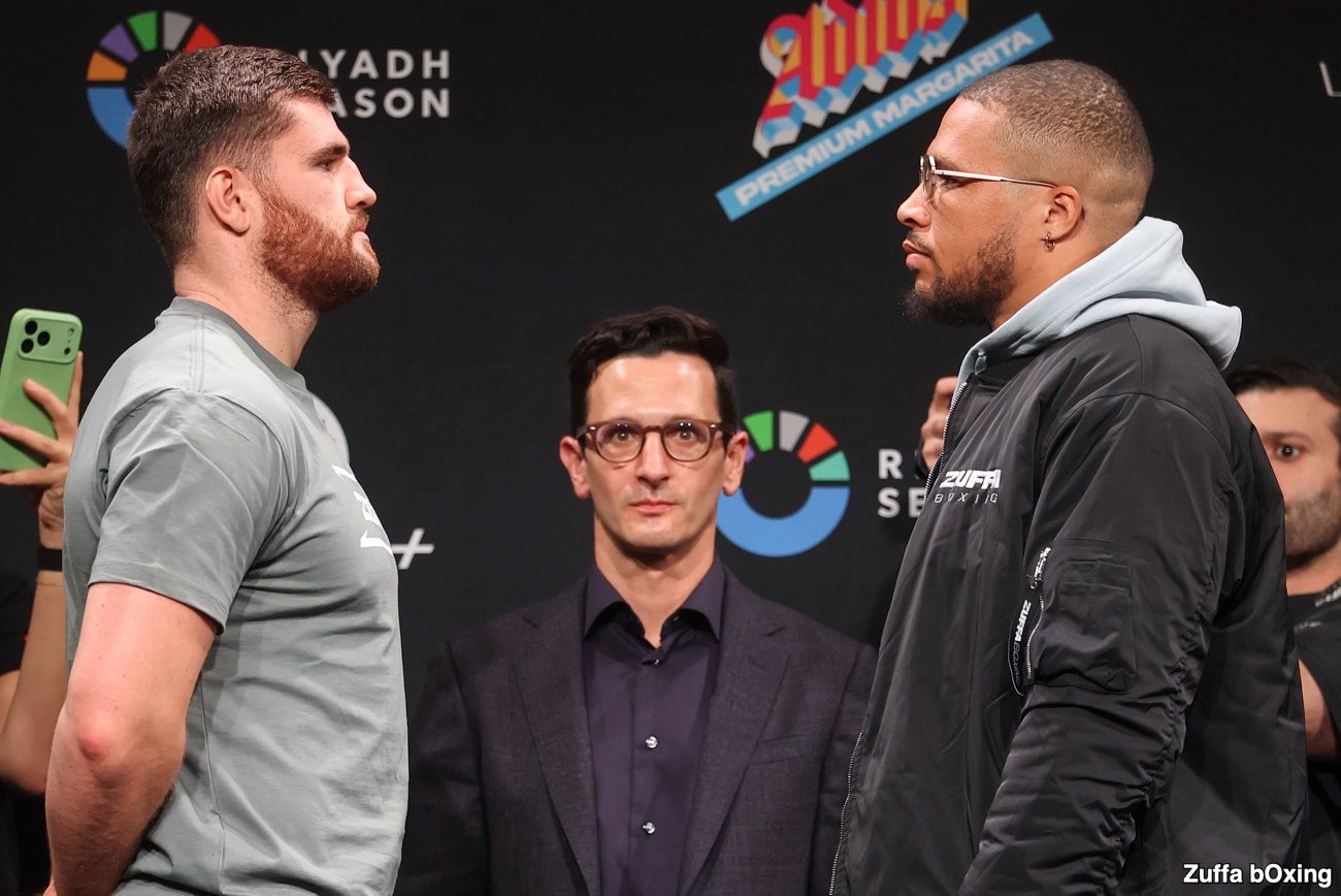 Image: Johnny Fisher Weighs 243 Pounds for Michael Pirotton Fight at Zuffa Boxing 11