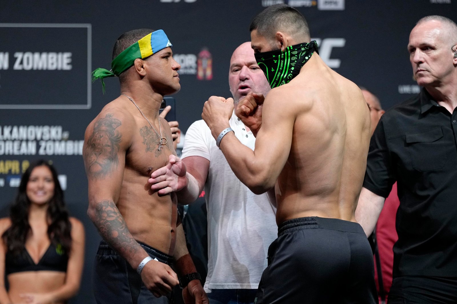 UFC 273 Ceremonial Weigh-in