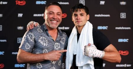 Dana White denies preventing Oscar De La Hoya from attending Ryan Garcia vs. Conor Benn event