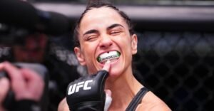 Norma Dumont celebrates Ailin Perez UFC fight for chance to do ‘what I want to do without getting arrested’
