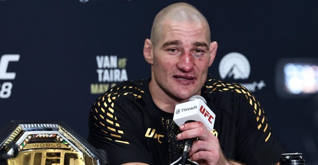Sean Strickland shows injuries after motorcycle accident without helmet on: ‘I’m in a real bad place’
