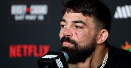 BKFC president David Feldman reacts to Mike Perry’s injury in loss and his future in bare-knuckle fighting