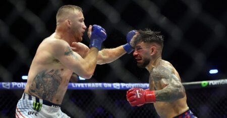 Justin Gaethje brushes off Ilia Topuria cheating accusation amid rematch talk: ‘That’s not the way to do it’