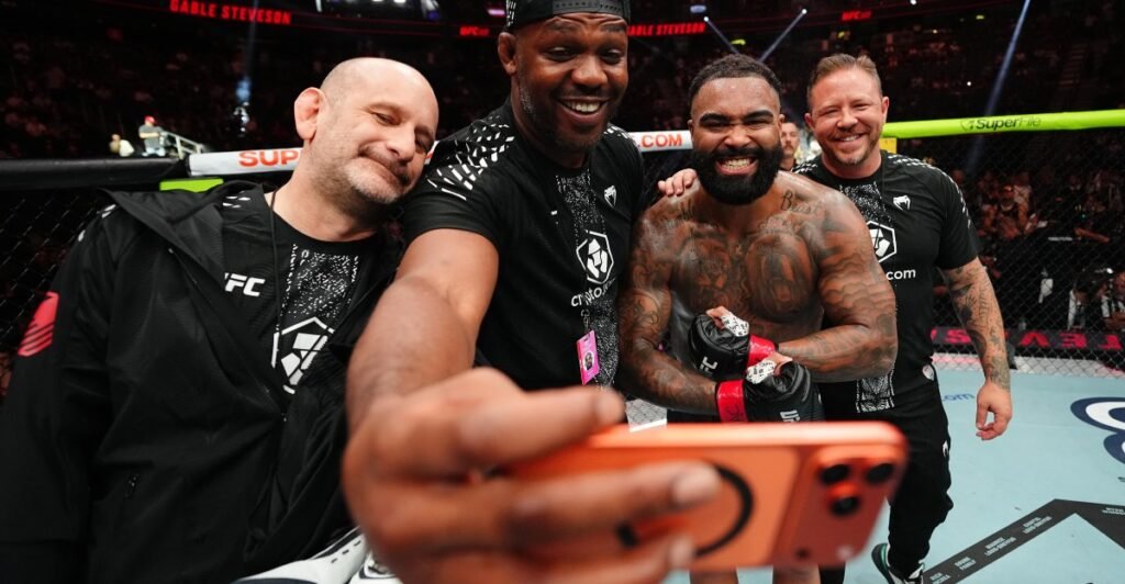 Gable Steveson discusses Jon Jones’ potential return to UFC after Tom Aspinall vacates heavyweight title