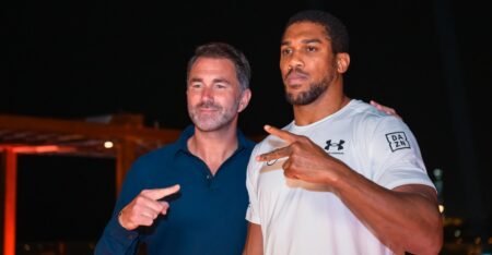 Eddie Hearn fires back at Dana White over Tyson Fury vs. Anthony Joshua debacle: A.J. ‘is not a sellout’