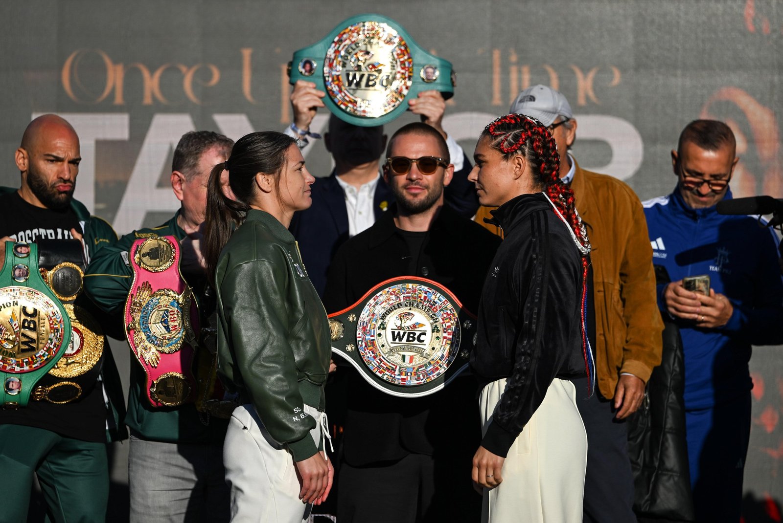 Katie Taylor v Flora Pili - Ceremonial Weigh-In