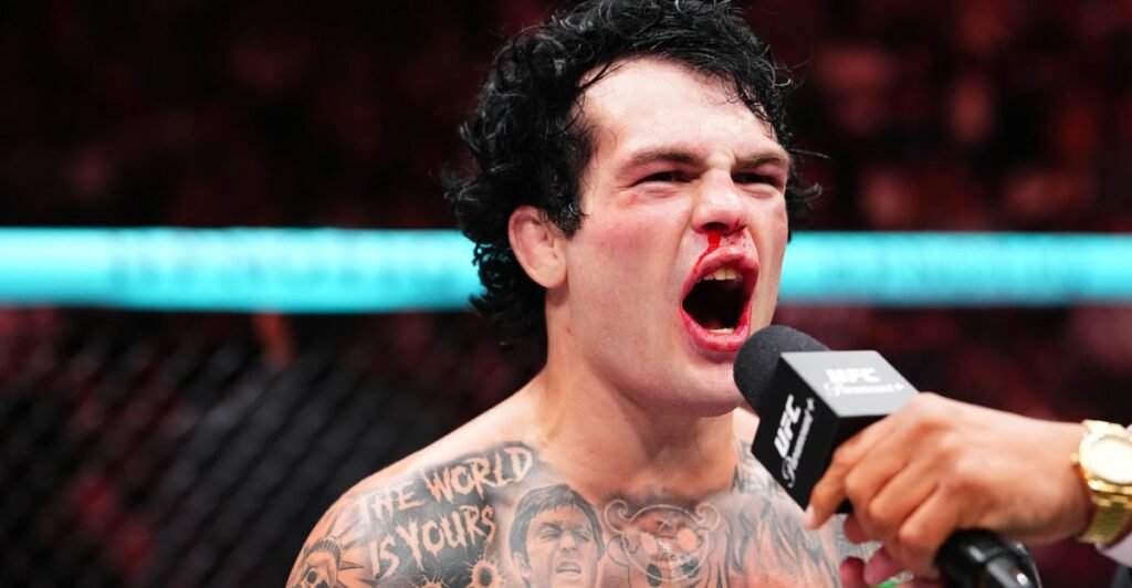 Tommy McMillen explains why he flipped off Marwan Rahiki’s coaches during Noche UFC fight: ‘A bunch of losers’