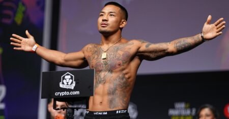 UFC 331 fight night weights: Joshua Van gained over 20 pounds for his title fight against Alexandre Pantoja