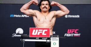 UFC Vegas 121 weigh-in results: Luis Hernandez seven pounds heavier than Sedriques Dumas for short-notice fight