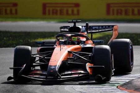 Piastri at risk of losing third in Italian GP qualifying for impeding Lawson